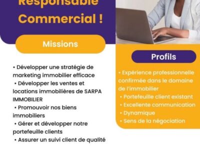 Responsable Commerciale